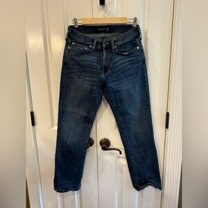 Abercrombie & Fitch Straight Stretch Jeans Men’s 30x30 Medium Wash
